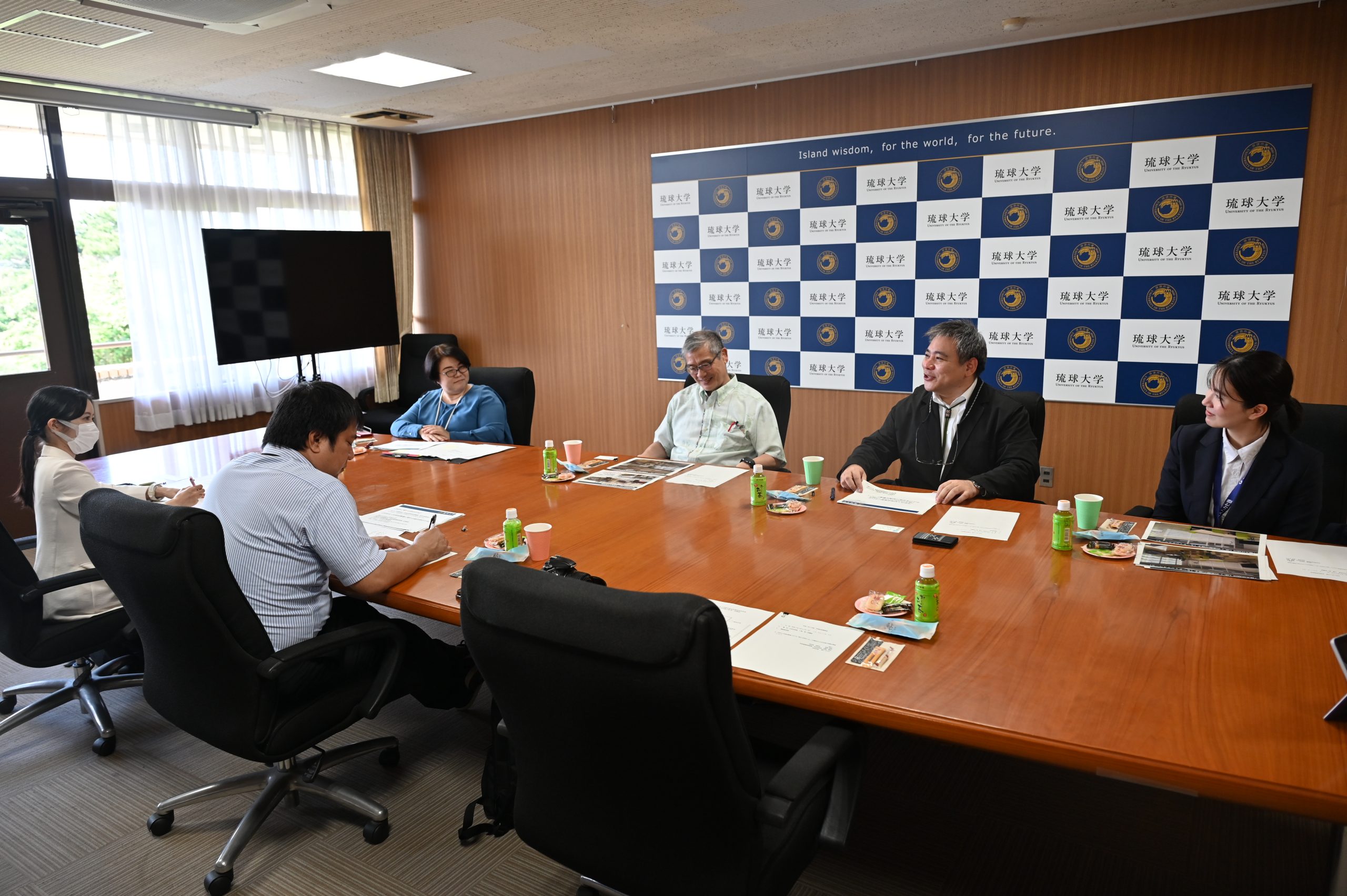 令和7年4月期学長記者懇談会を開催しました | 琉球大学